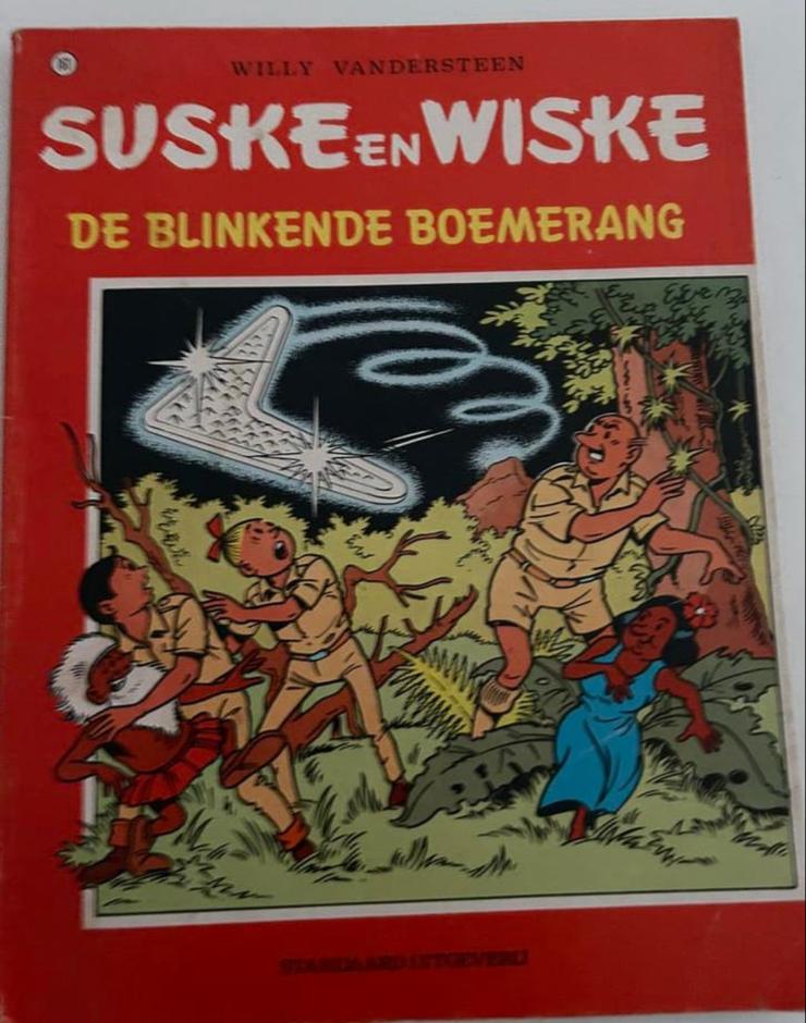 Suske en Wiske: De Blinkende Boemerang (Softcover), Eén stripboek, Ophalen of Verzenden, Gelezen
