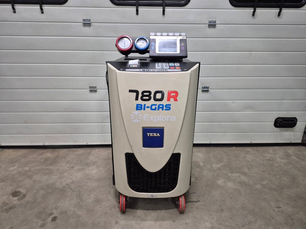 Texa 780R BiGas airco machine R134A & R1234YF airco apparaat, Niet ingevuld, Niet ingevuld, Ophalen of Verzenden, Zo goed als nieuw