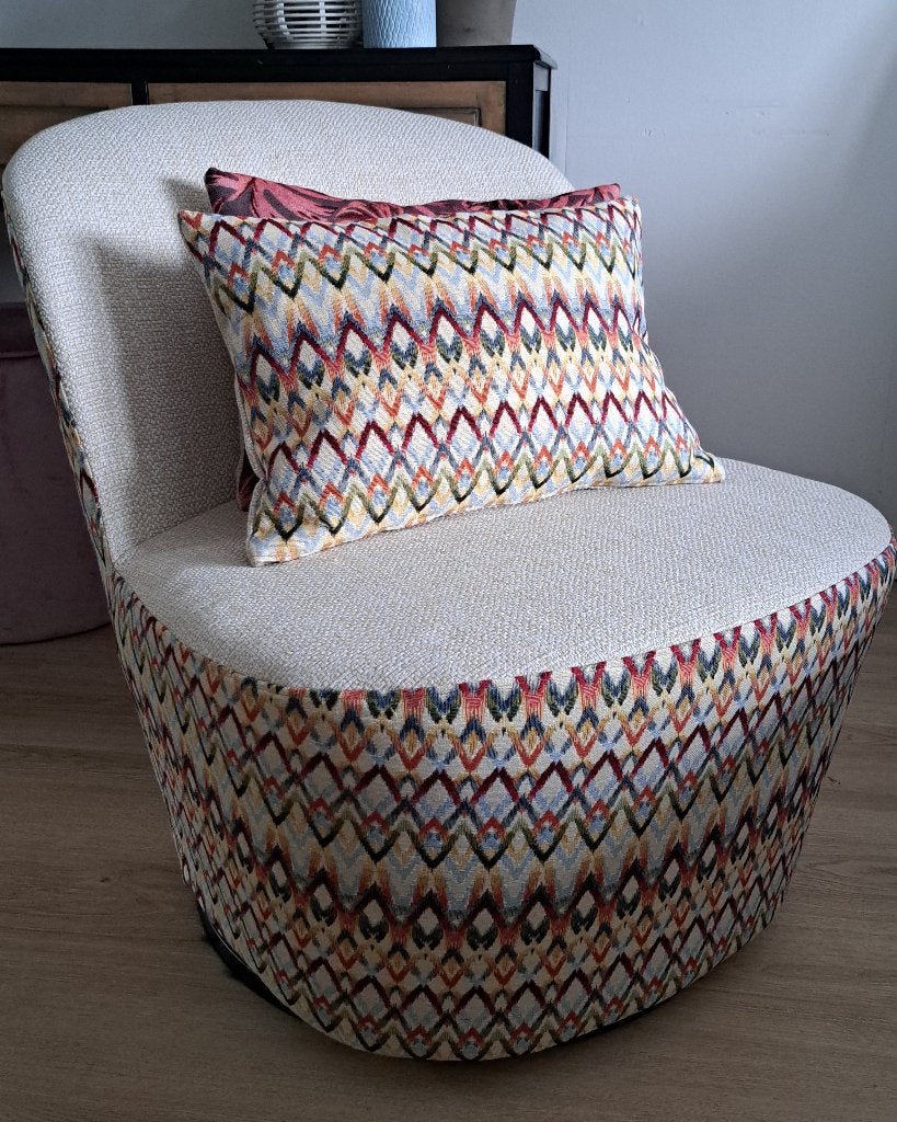 Draai fauteuil, Huis en Inrichting, Fauteuils, Ophalen, Minder dan 75 cm, Nieuw, Bohomian