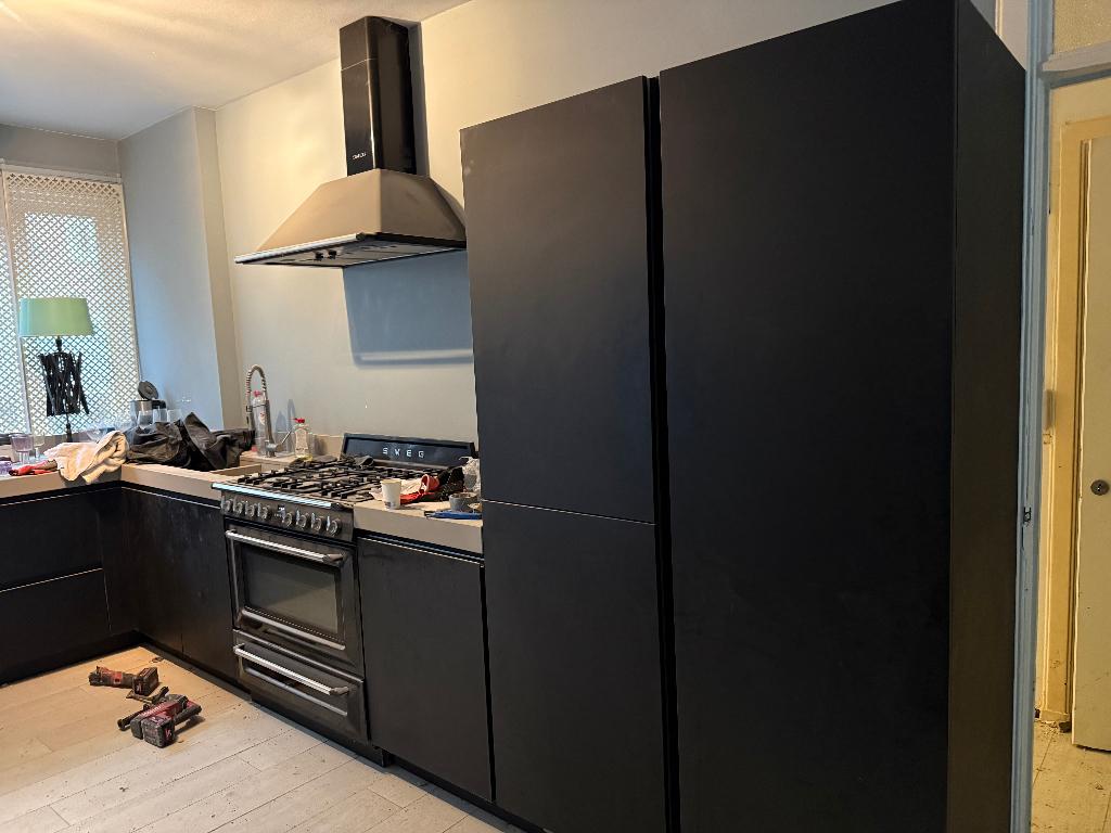 Keuken apparatuur, Ophalen, Gebruikt, Zwart, Hoekkeuken