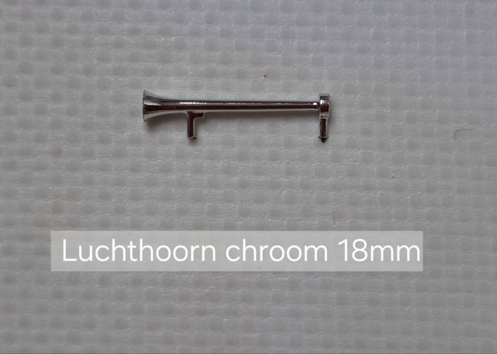 Luchthoorn chroom 18mm, Hobby en Vrije tijd, Modelauto's | 1:50, Ophalen of Verzenden, Nieuw, Bus of Vrachtwagen, Wsi