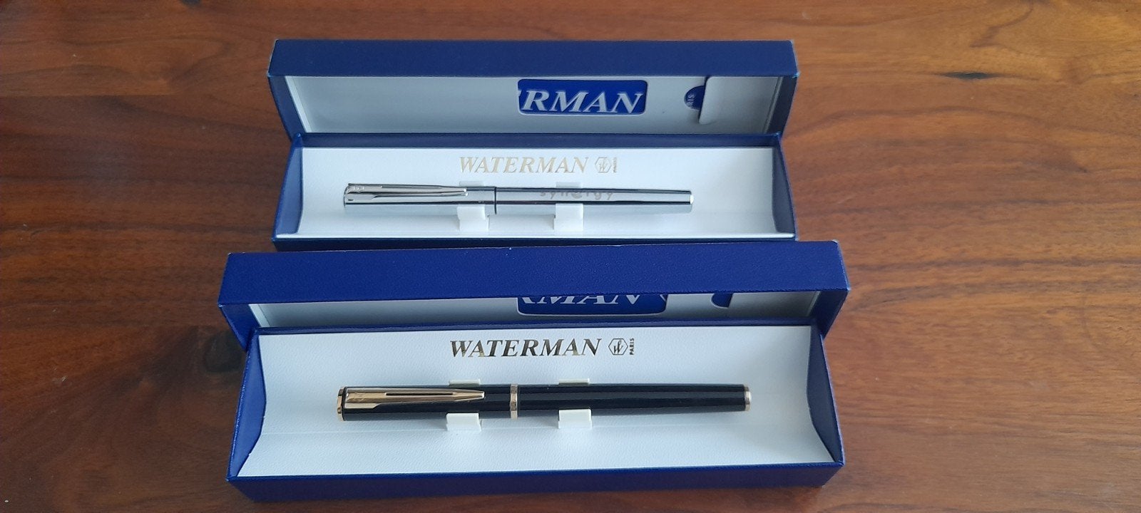 Waterman vulpen en pen in orgineel doosje., Ophalen of Verzenden, Zo goed als nieuw, Vulpen, Waterman