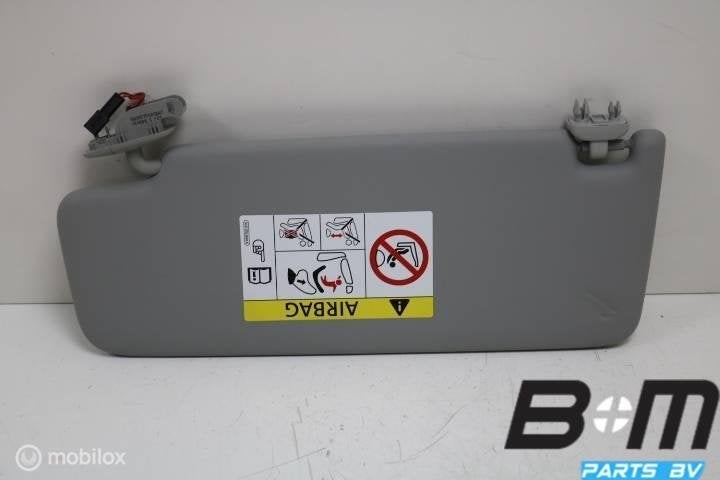 Zonneklep rechts Audi Q5 80A 8W0857552, Gebruikt