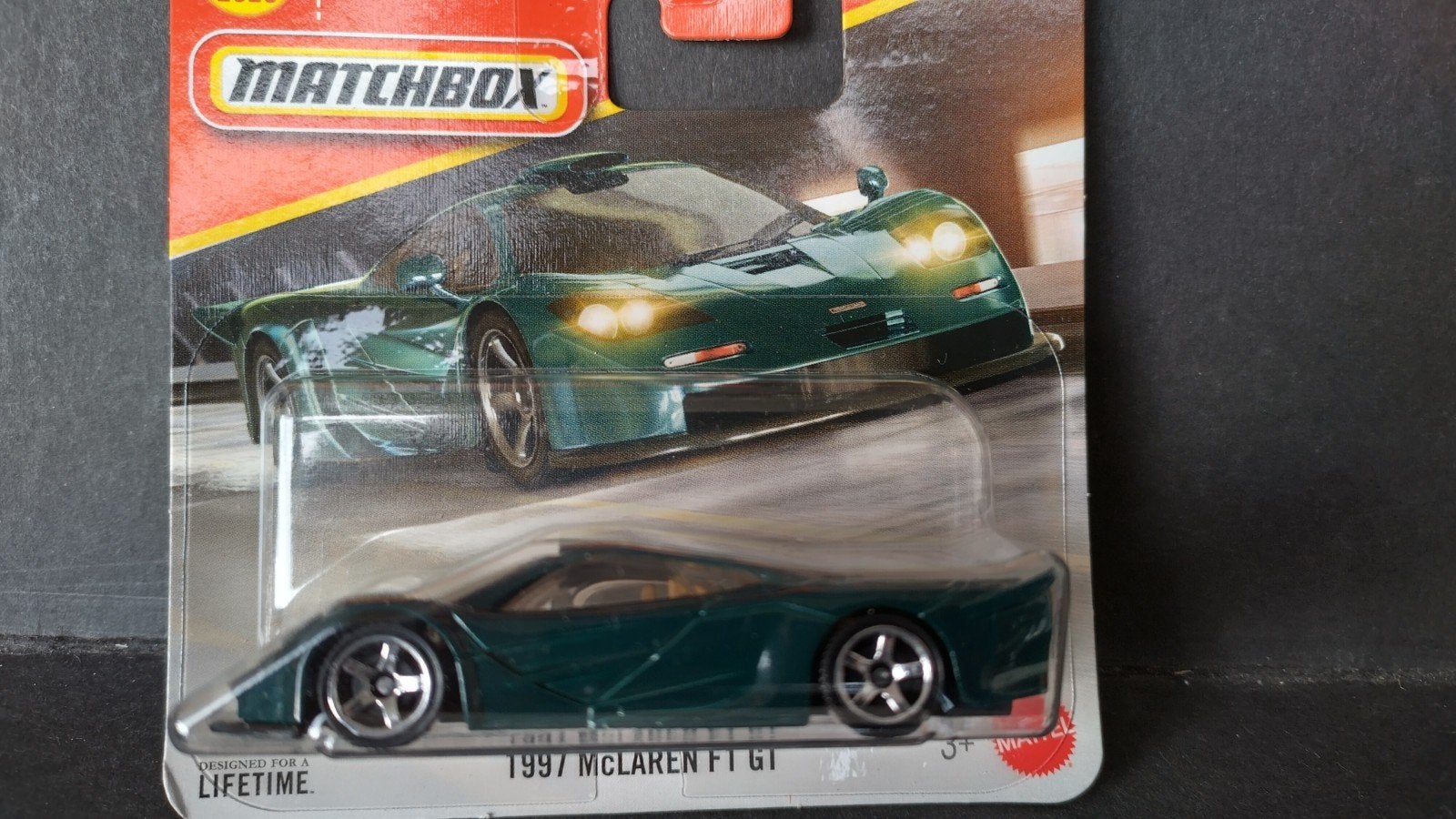 mc Laren F1 GTR long tail 1:64 Matchbox Pol, Hobby en Vrije tijd, Auto, Verzenden, ., Nieuw