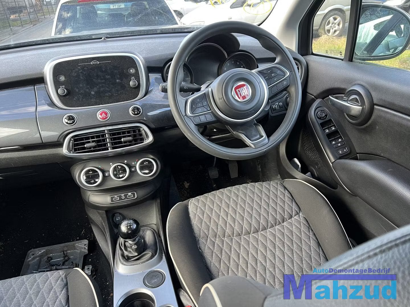 FIAT 500X middensoncole radio kachelpaneel rooster 2014+, Gebruikt, Stellantis Europe S.p.A., Ophalen of Verzenden, Info@stellantis.com