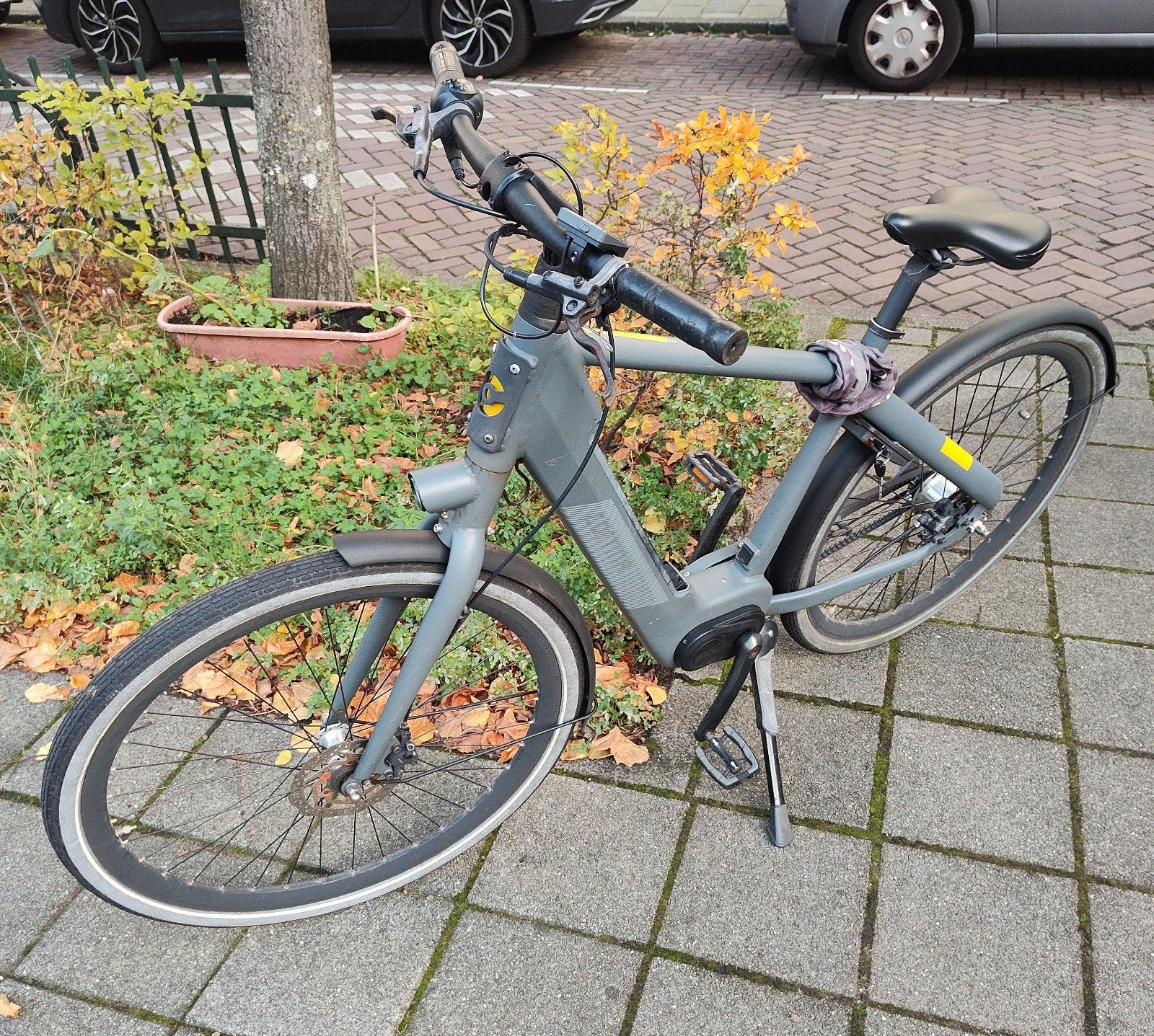 Cortina E-Blau Heren blue-grey, Fietsen en Brommers, Ophalen, Gebruikt, Cortina, 51 tot 55 cm