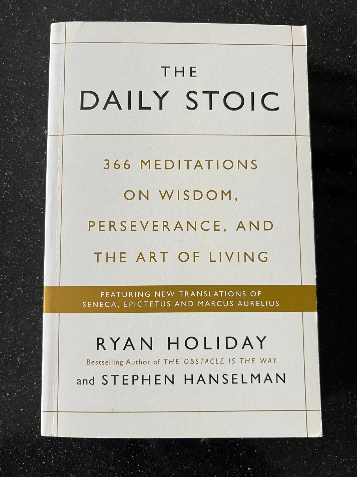The Daily Stoic - Ryan Holiday (Engels), Boeken, Ophalen of Verzenden, Zo goed als nieuw, Praktische filosofie