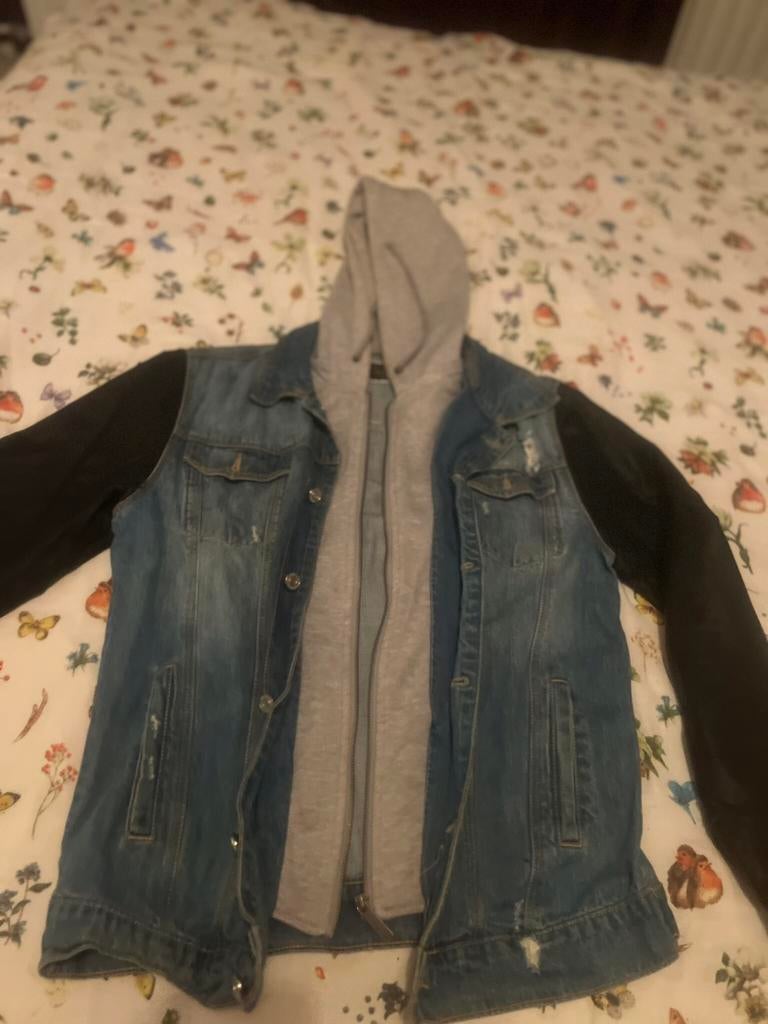Spijkerjas maat L Zara, Ophalen of Verzenden, Zo goed als nieuw