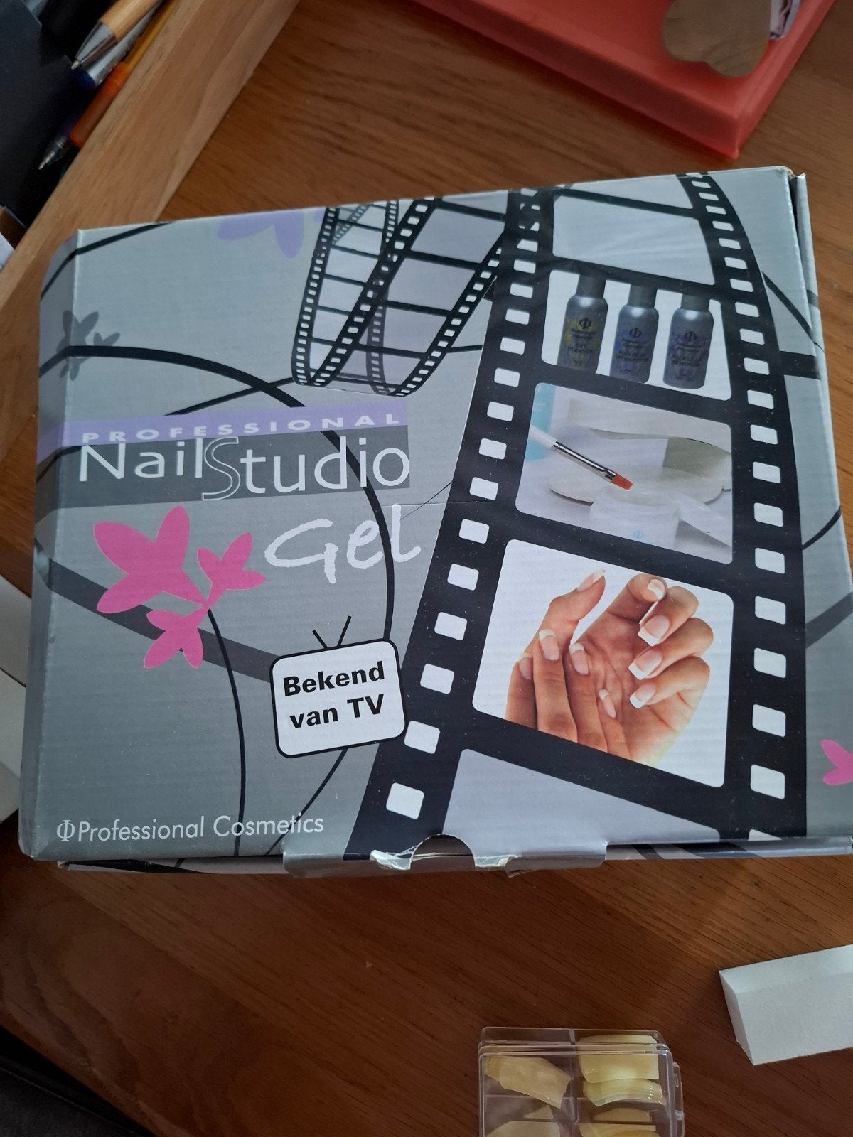 Professional NailStudio Gelnagel Starterset (incl. UV-Lamp), Ophalen of Verzenden, Zo goed als nieuw, Overige typen