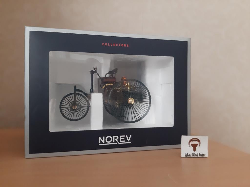 Benz Patent Motorwagen 1886 van Norev HQ 1:18, Norev High Quality, Auto, Nieuw, Norev