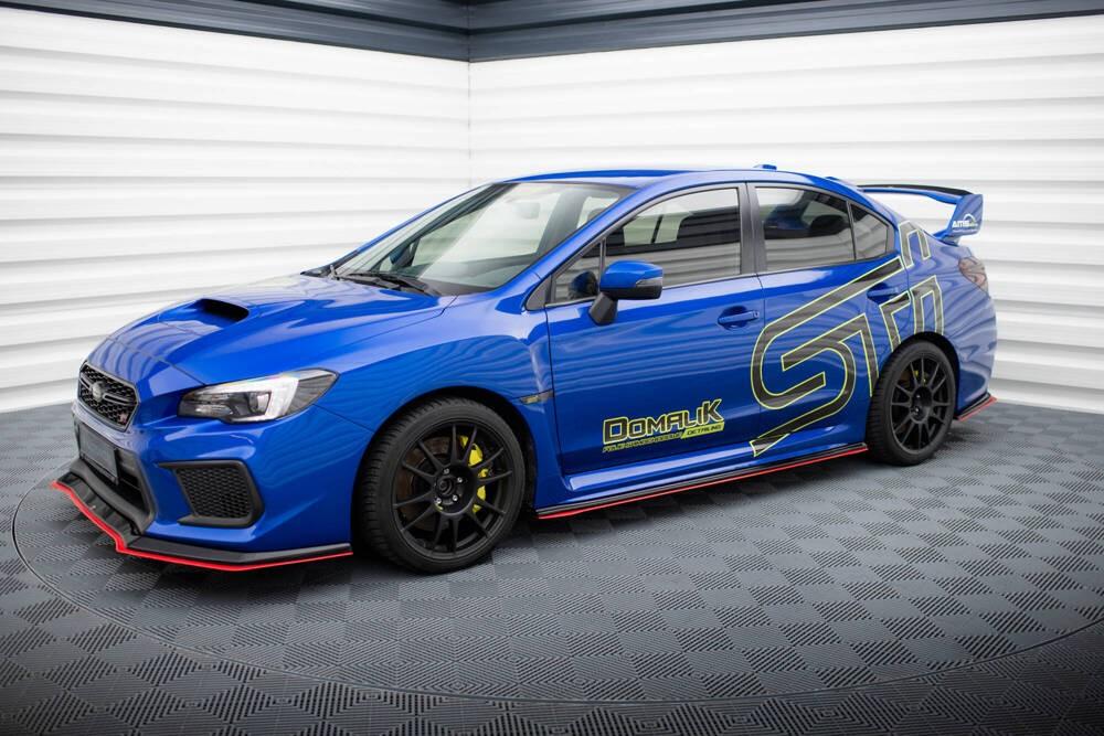 Voorlip spoiler sideskirt achterlip - Subaru WRX STI 17-21, Ophalen of Verzenden