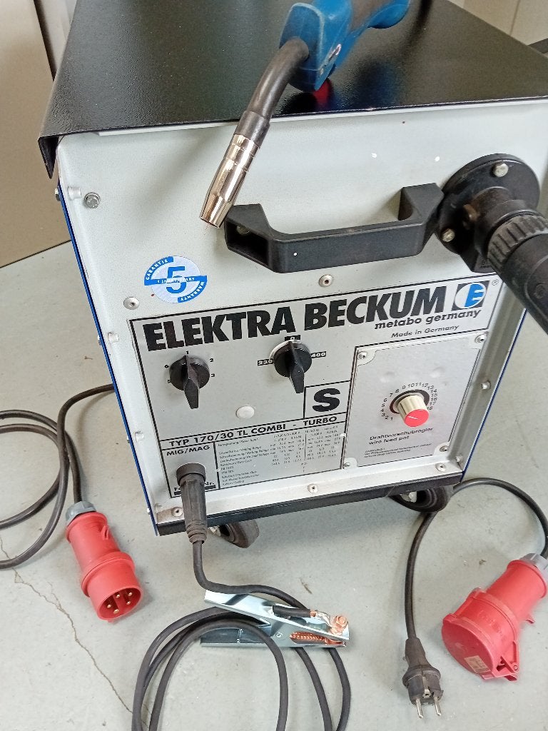 Hekwerk Plaatwerk Constructie Elektra Beckum 170 30 TL Combi, Ophalen, Zo goed als nieuw, IJzer, Overige typen