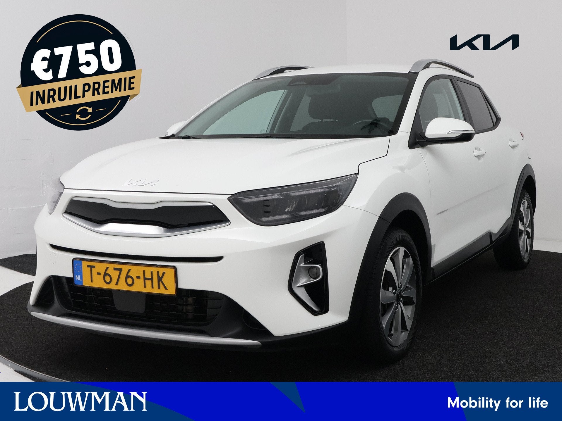 Kia Stonic 1.0 T-GDi MHEV DynamicPlusLine AUTOMAAT | Camera, Auto's, Gebruikt, Origineel Nederlands, Bedrijf, Kia Top Selectie