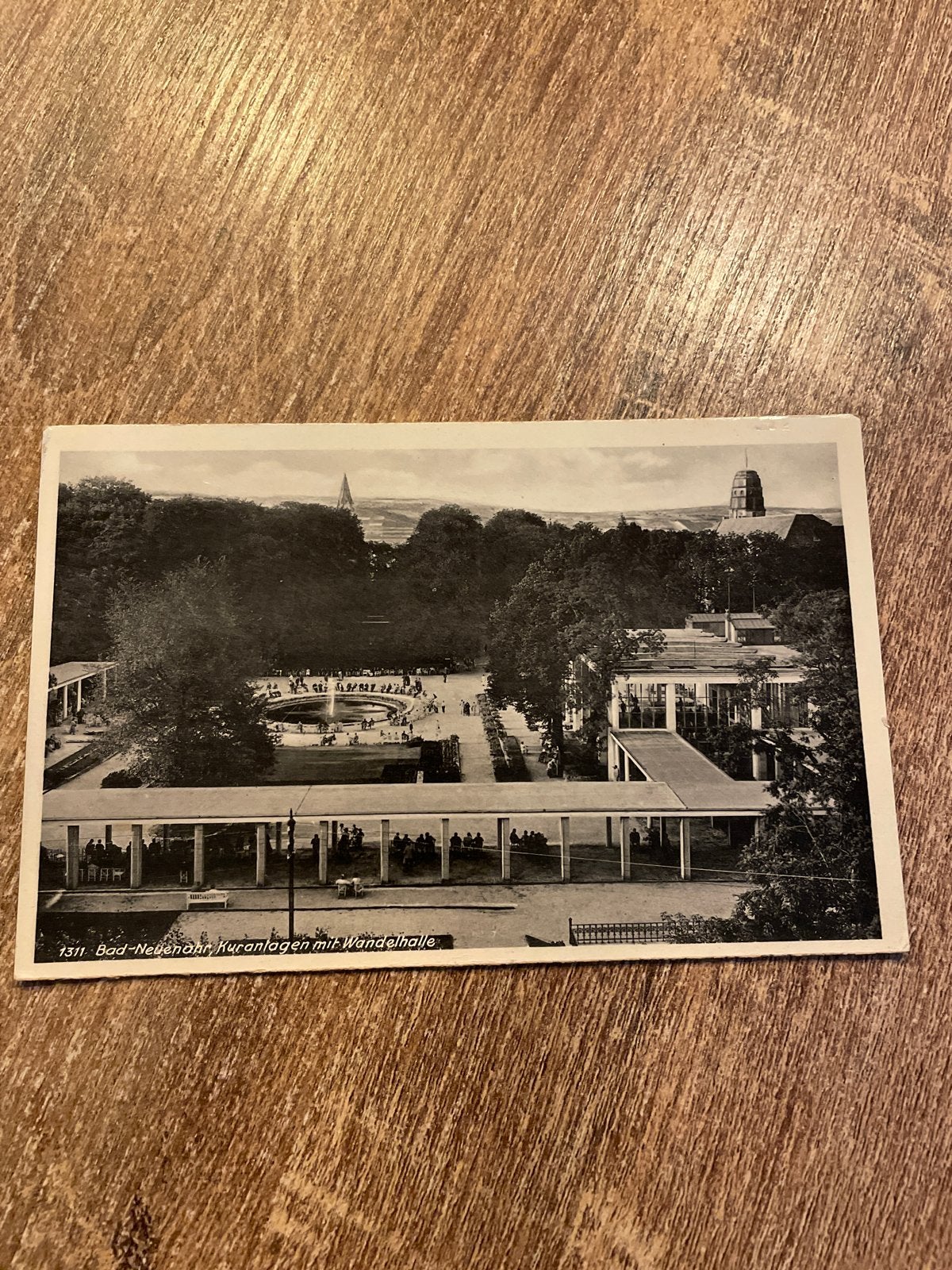 Ansichtkaart Bad Neuenahr, Kuranlagen met Wandelhalle, Ophalen of Verzenden, Voor 1920, Ongelopen, Duitsland