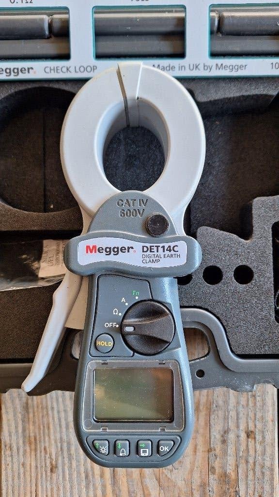 Megger DET14C Aardingsmeter weerstands meter., ., Ophalen of Verzenden, Zo goed als nieuw, .