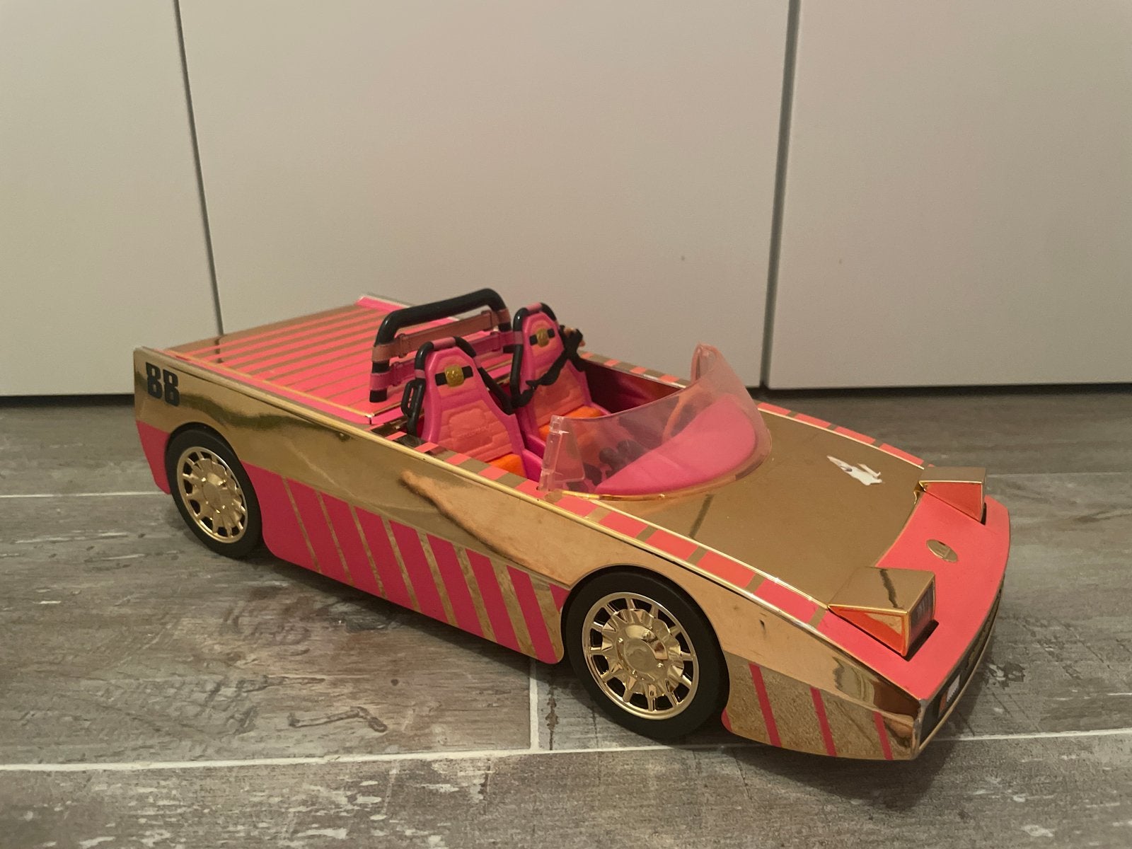 LOL Surprise Auto - Roze en Goud Speelgoedvoertuig, Kinderen en Baby's, Speelgoed | Speelgoedvoertuigen, Gebruikt, Ophalen of Verzenden