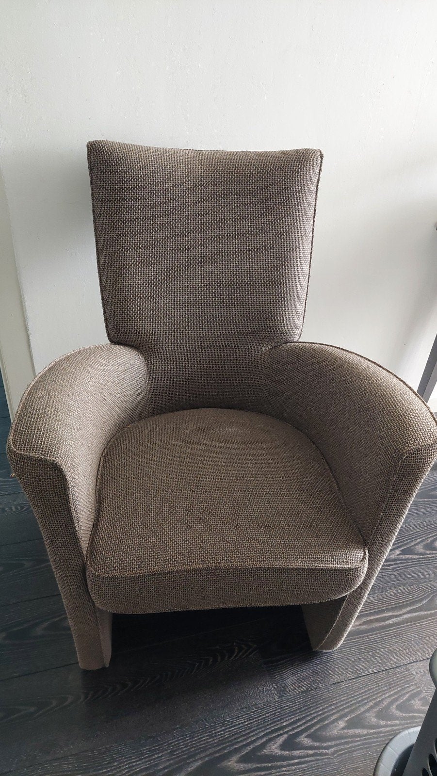 fauteuil van Maanen,, Ophalen, Gebruikt, 75 tot 100 cm, Stof