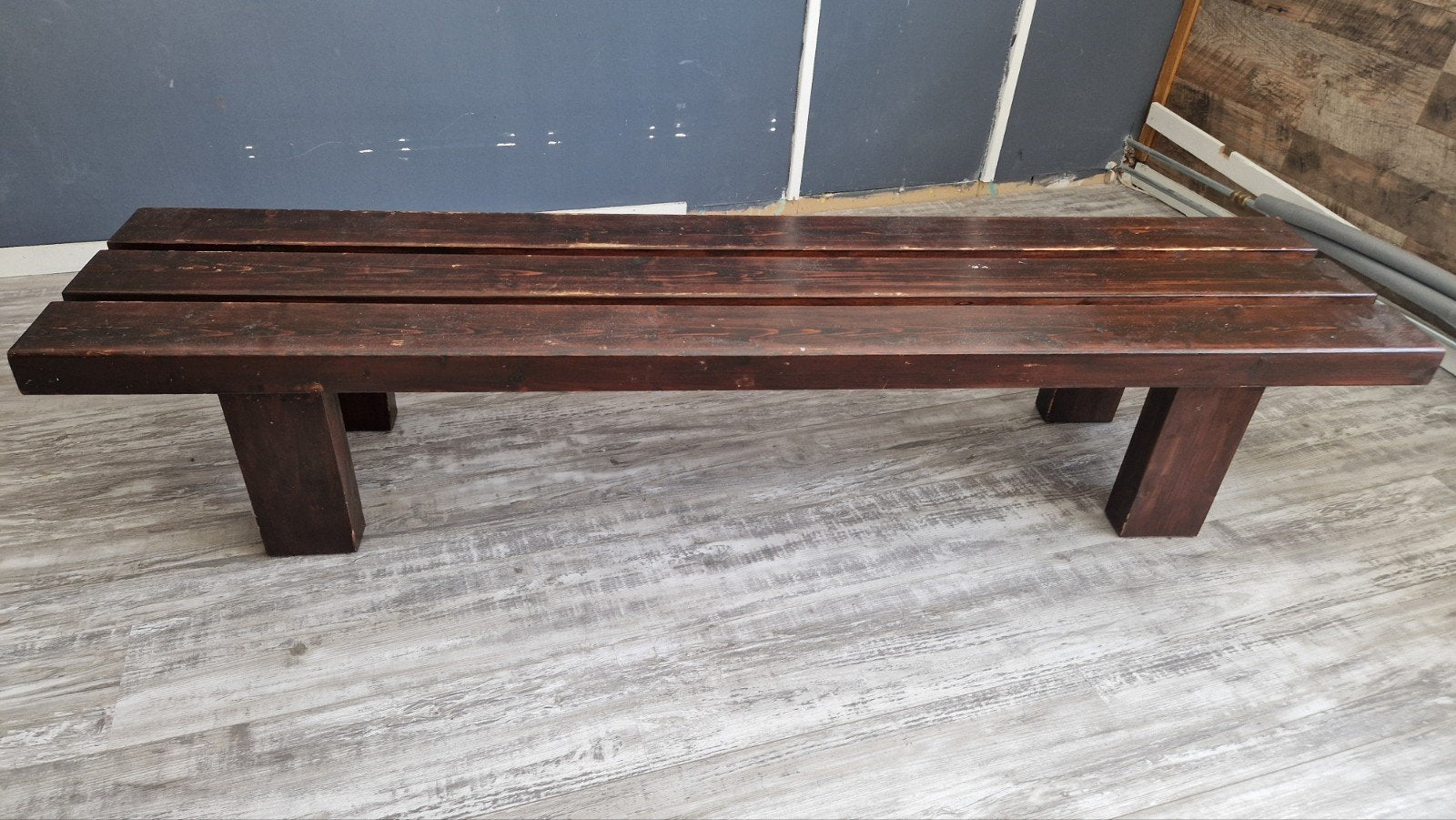 Houten bankje, Ophalen of Verzenden