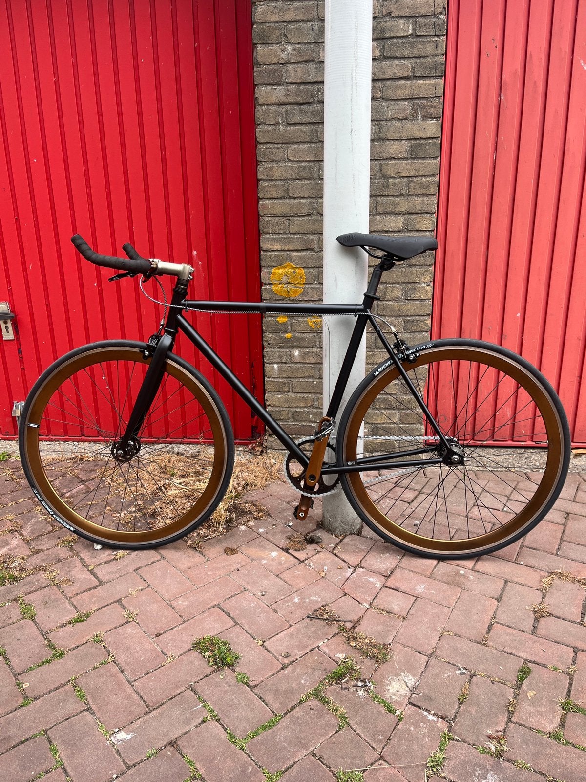 Fixie State Bicycle Co. 28 inch Flip flop, Nieuwstaat! 55cm, Velgrem, Zo goed als nieuw, 53 tot 57 cm, Ophalen