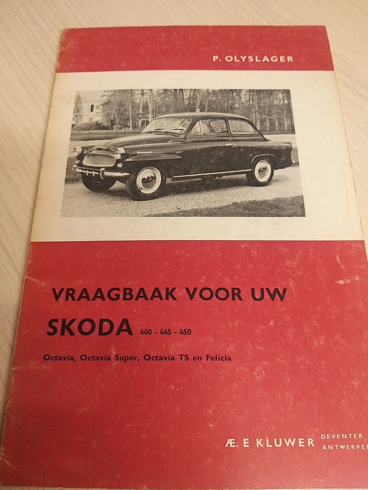 jaren 60 Skoda Octavia Felicia vraagbaak óók cabriolet izgst, Ophalen of Verzenden, Zo goed als nieuw, Overige merken
