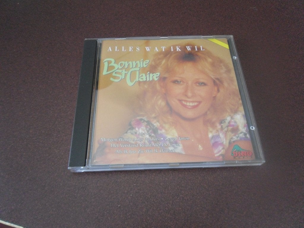 cd bonnie st claire alles wat ik wil, Ophalen of Verzenden, Zo goed als nieuw, Levenslied of Smartlap