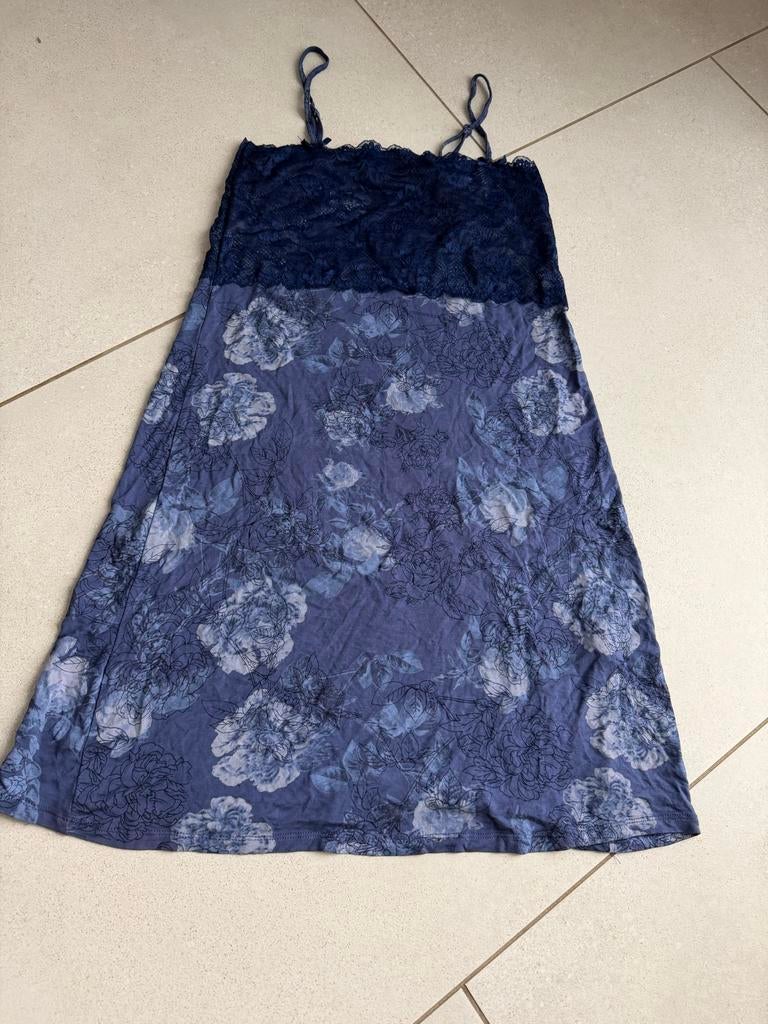 Hunkemöller Nachthemd met Kant en Bloemenprint, Kleding | Dames, Ophalen of Verzenden, Zo goed als nieuw