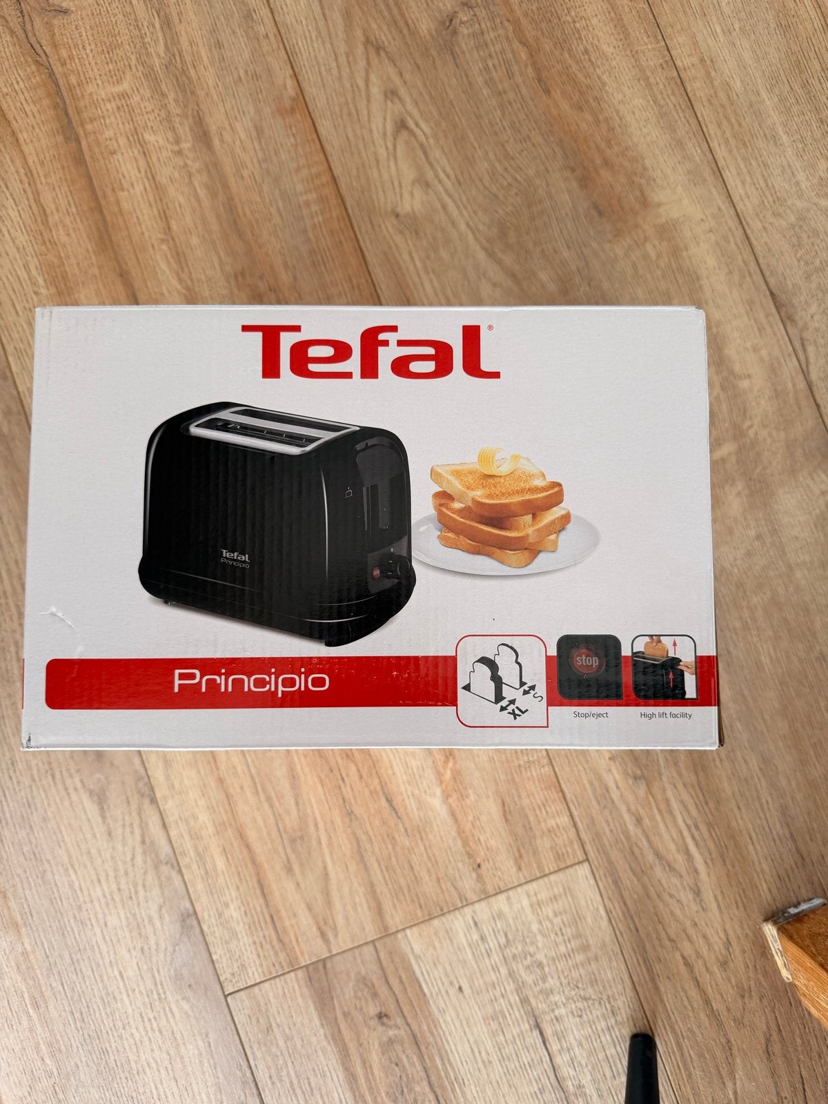 Tefal Principio broodrooster - Nieuw in doos, Witgoed en Apparatuur, Broodroosters, Ophalen, Nieuw