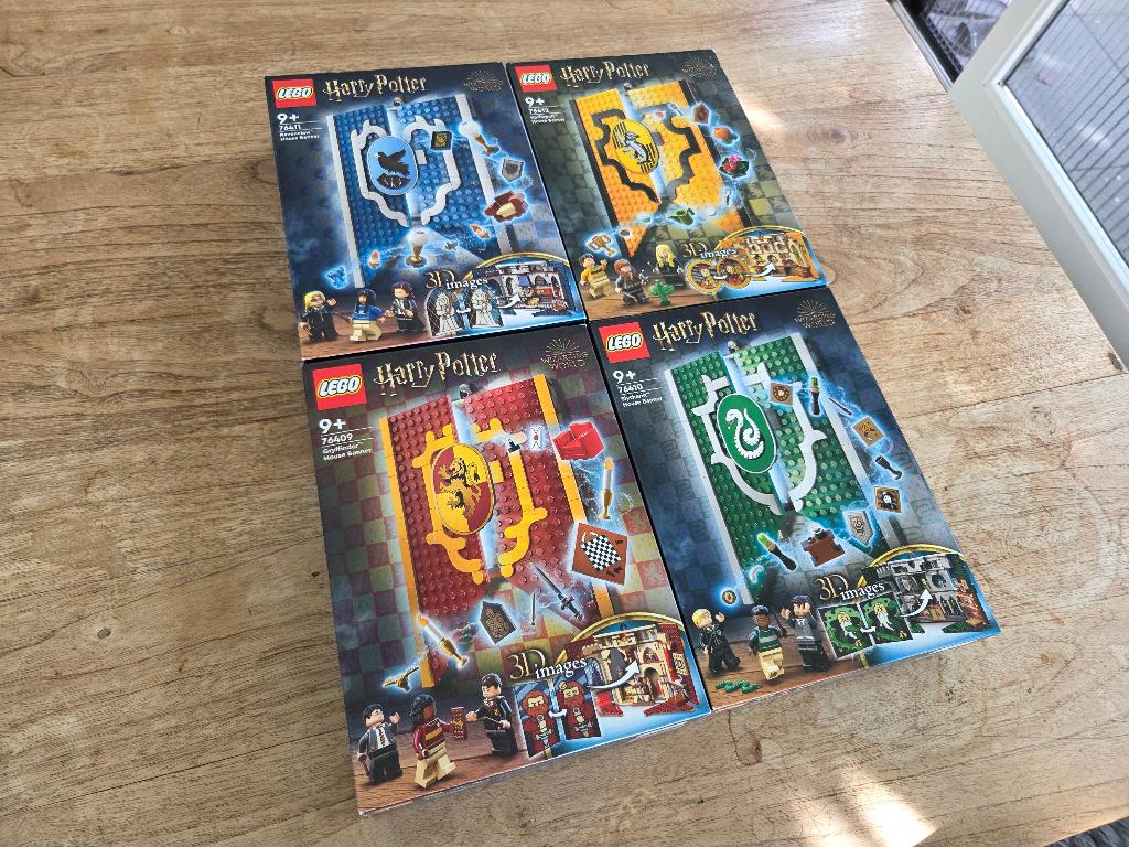 Lego 76409 76410 76411 76412 Huisbanners, Ophalen, Lego, Complete set, Ongeopend/sealed