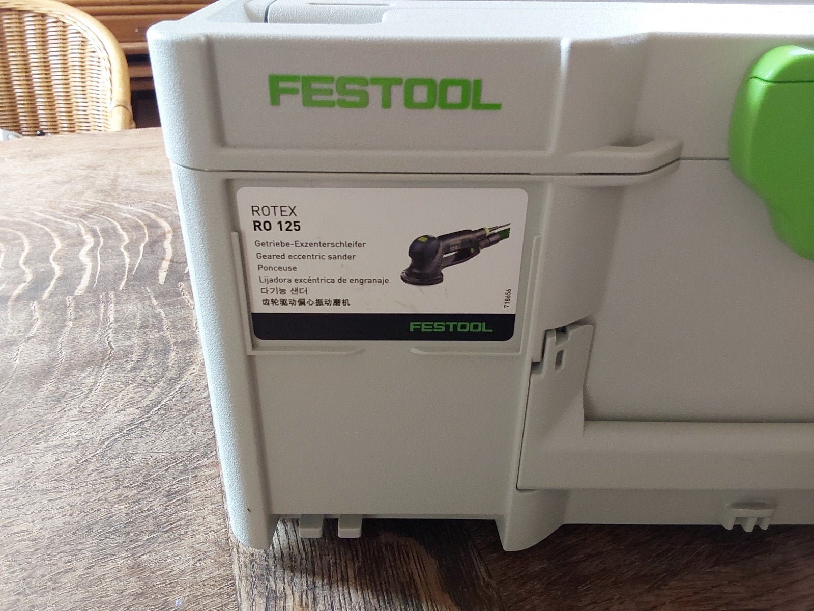 Festool Rotex RO 125 Nieuw met GARANTIE, Doe-het-zelf en Verbouw, Gereedschap | Schuurmachines, Ophalen of Verzenden, Nieuw, Minder dan 600 watt