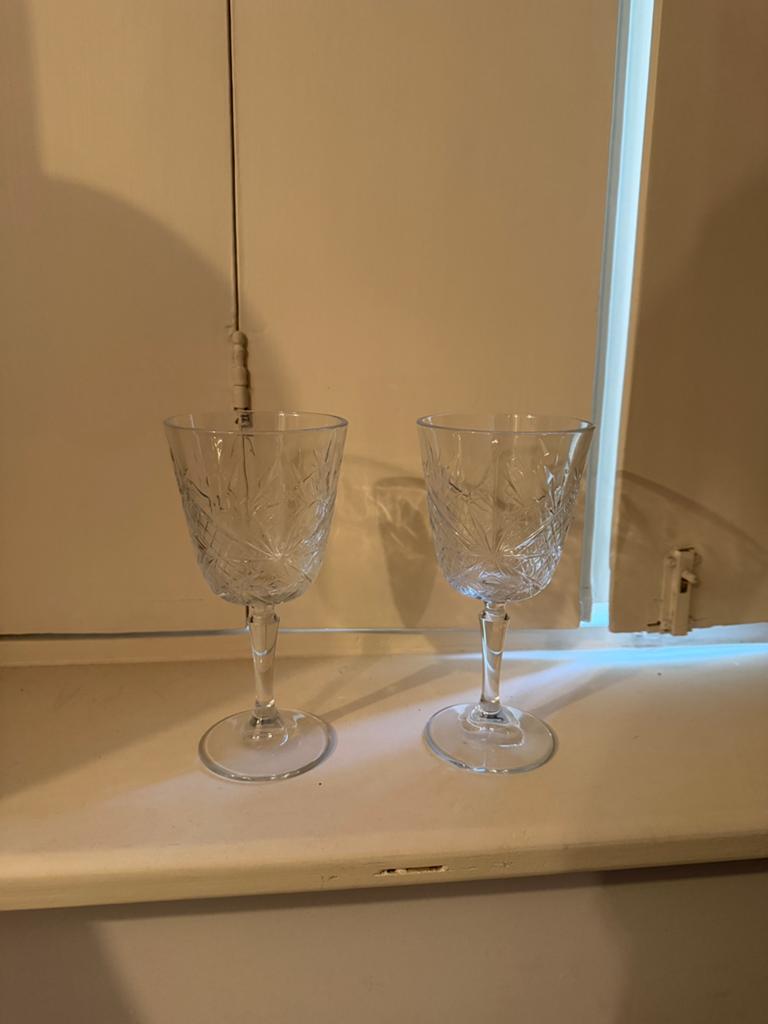 Prachtige Blomus kristallen glazen!, Verzamelen, Glas en Borrelglaasjes, Zo goed als nieuw, Overige typen, Ophalen