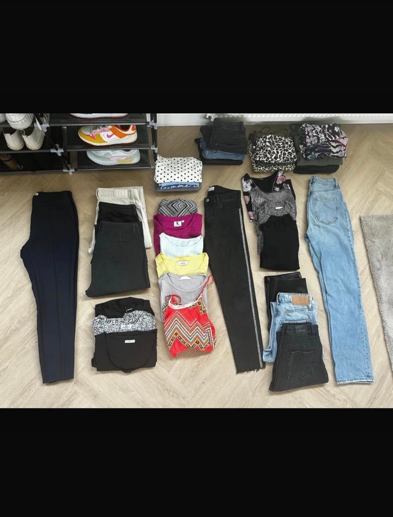 MYSTERIE DAMES KLEDING PAKKET  40 items S/M, Ophalen of Verzenden, Zo goed als nieuw, Maat 38/40 (M)