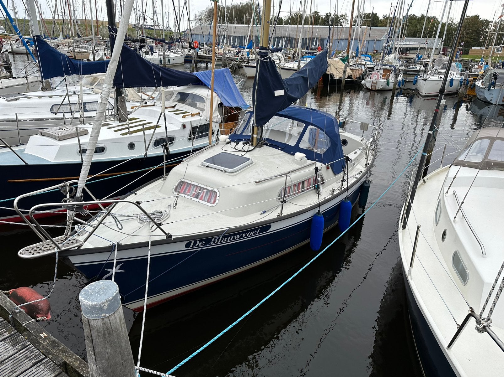 Vandestadt Karawi 710, Watersport en Boten, Binnenboordmotor, Diesel, Zo goed als nieuw, Motorsailer