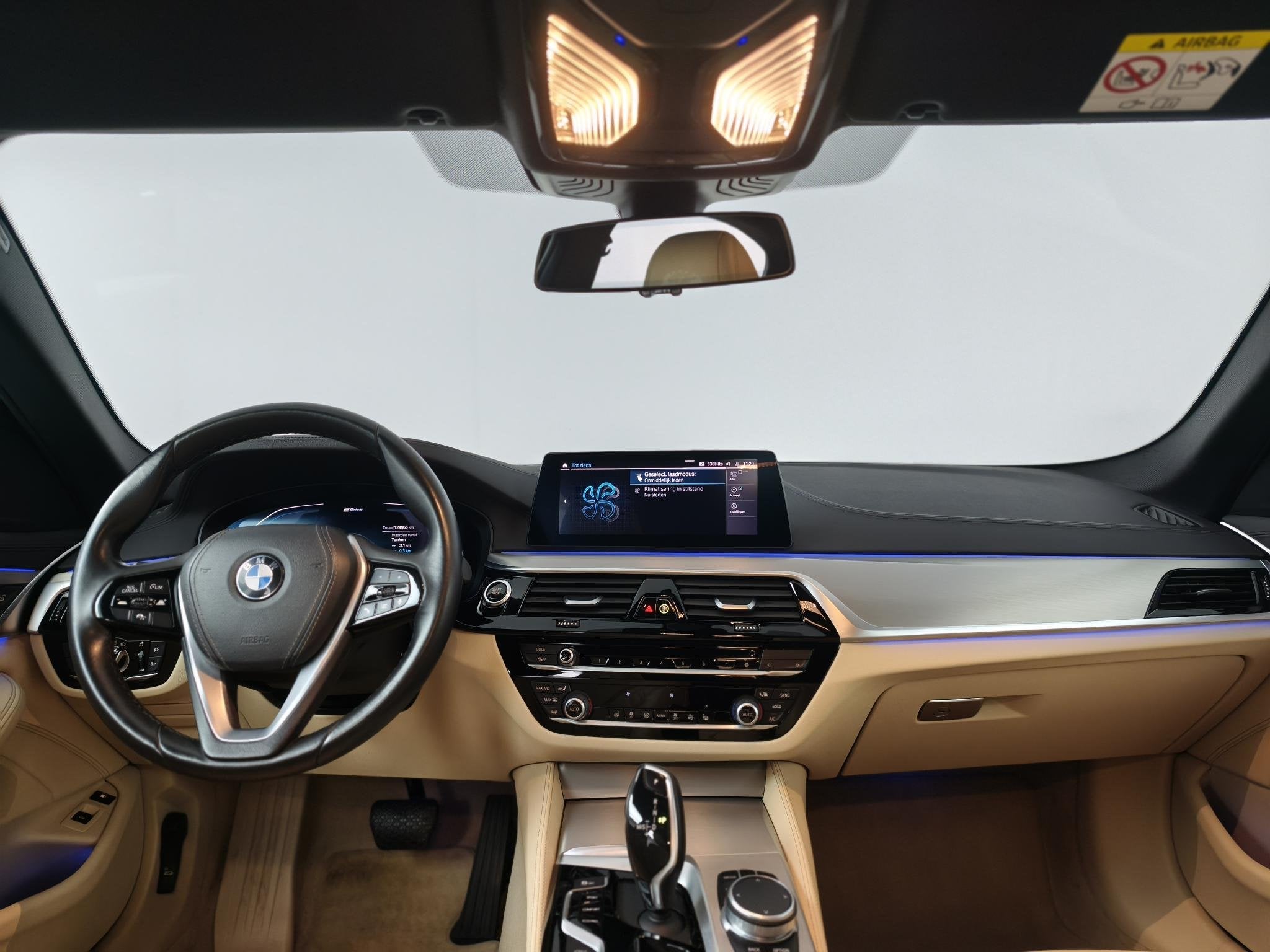 BMW 5-serie 530e iPerformance High Executive | Lederen bekle, Auto's, Achterwielaandrijving, Gebruikt, 4 cilinders, Bedrijf