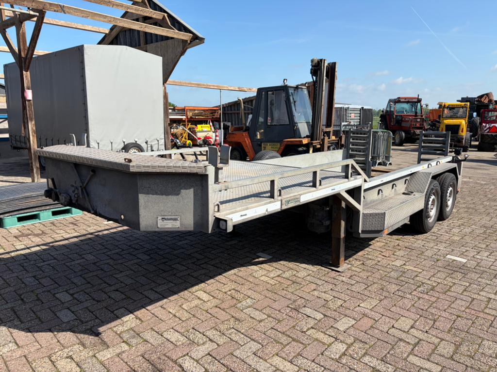 Veldhuizen be trailer oplegger kuiptrailer 7600KG 2018, Auto diversen, Aanhangers en Bagagewagens, Ophalen of Verzenden, Zo goed als nieuw