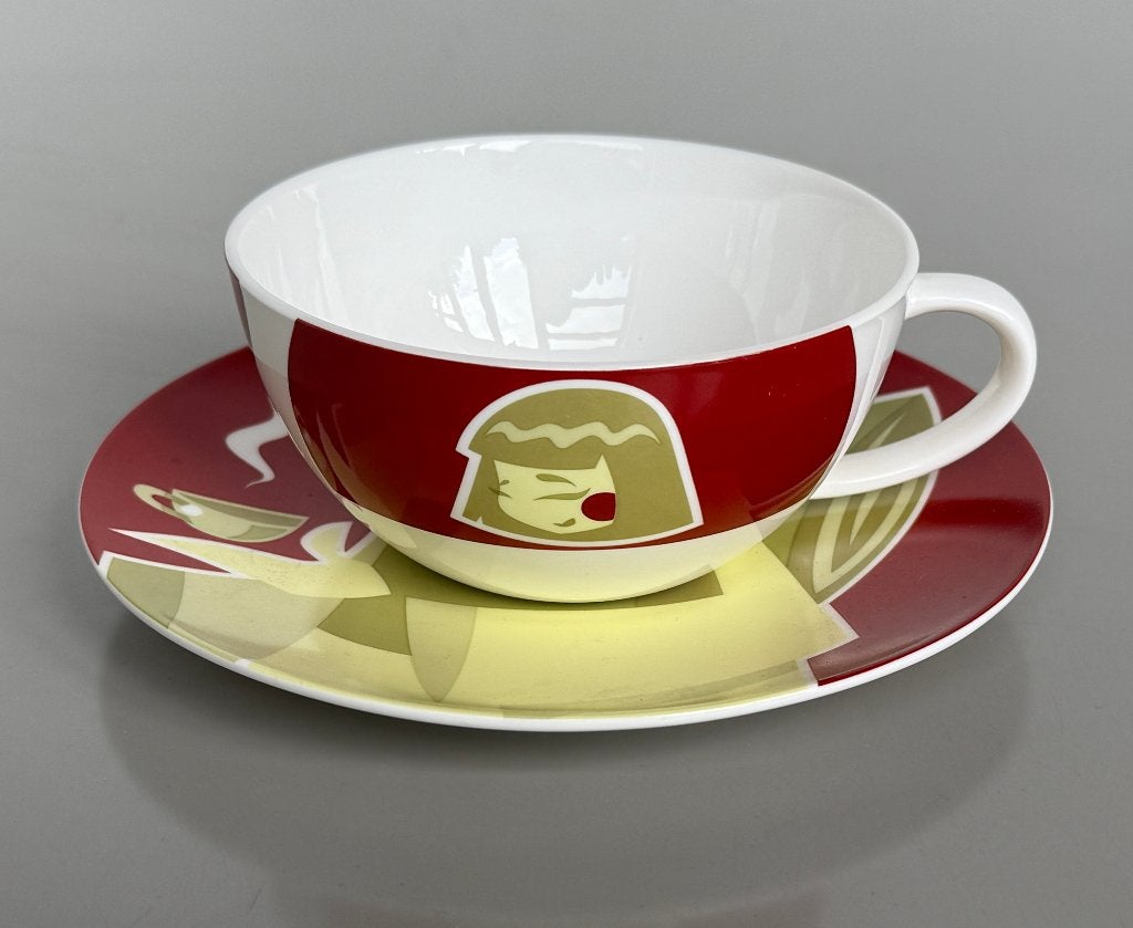 Ritzenhoff "My Tea" design kop en schotel Sieger Design, Overige merken, Nieuw, Ophalen of Verzenden, Overige stijlen