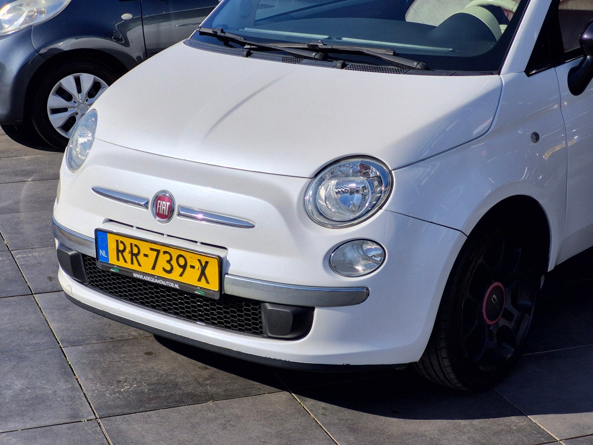 Fiat 500 1.4-16V Pop|Airco|El.Ramen|Bluetooth|APK|Leder, Auto's, 101 pk, Gebruikt, 4 cilinders, Met garantie (alle)