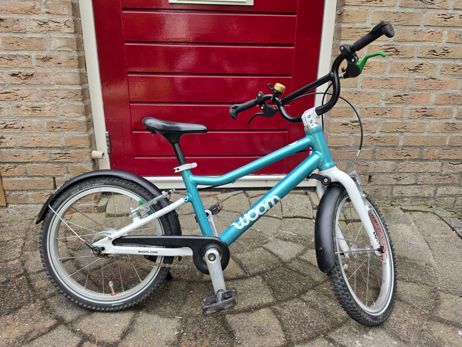 Woom 3 kinderfiets - Lichtgewicht en Gebruikt, Fietsen en Brommers, Ophalen, Velgrem, Woom, 16 tot 20 inch