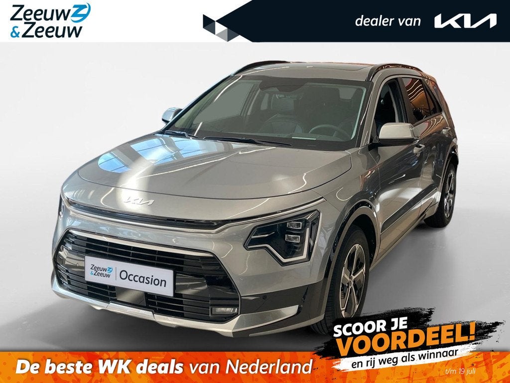 Kia Niro 1.6 GDi Hybrid DynamicPlusLine | Airco | Navi | Cam, Auto's, Kia, 137 pk, Euro 6, 1110 kg, Origineel Nederlands