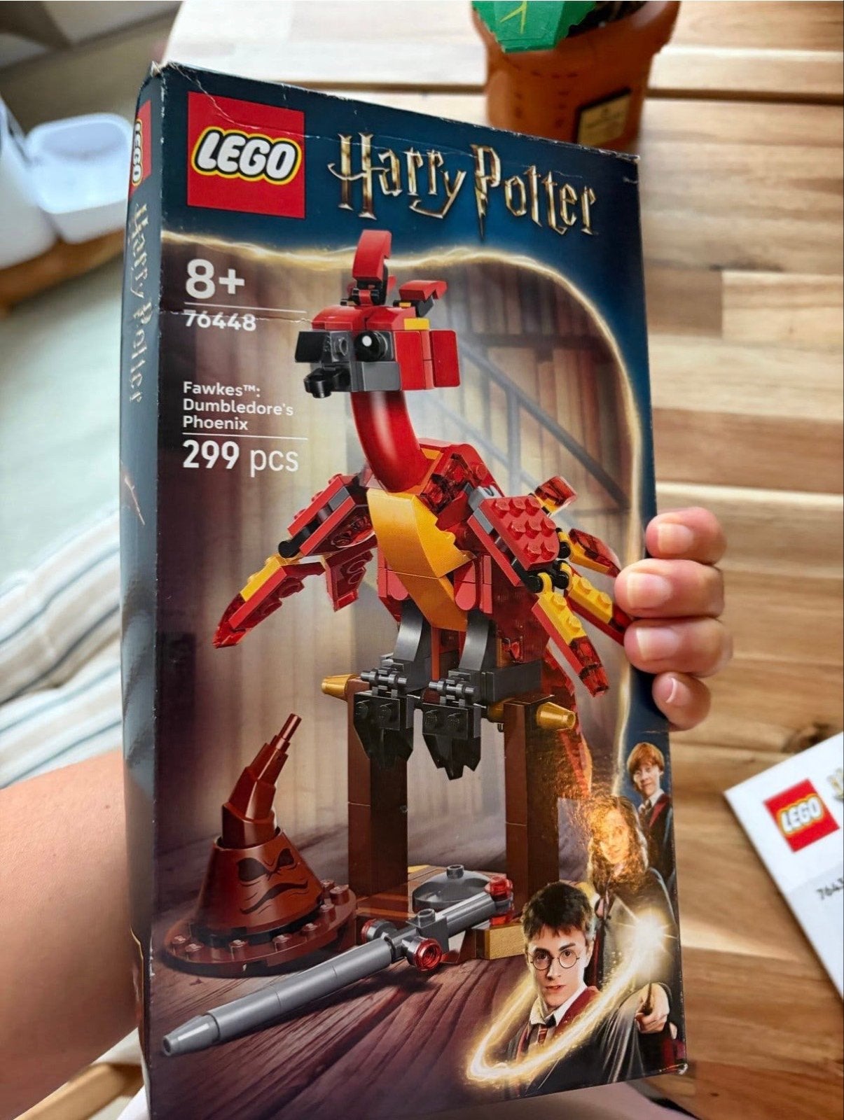 LEGO Harry Potter 76448 Fawkes Dumbledore's Phoenix, Ophalen, Lego, Inclusief doos, Complete set