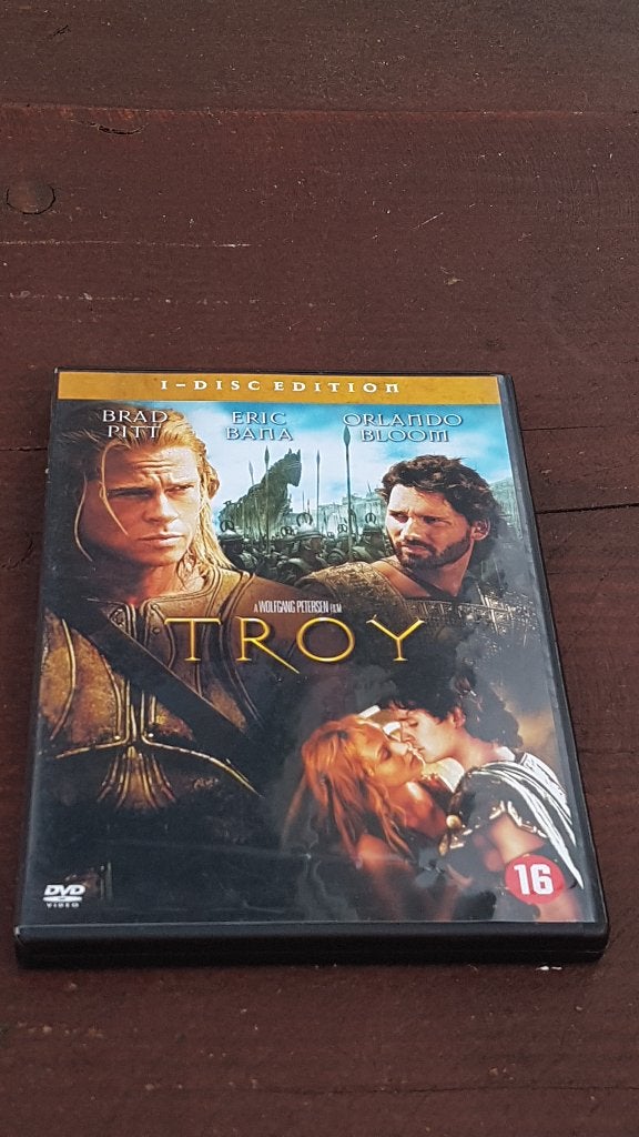 Troy met Brad Pitt., Vanaf 16 jaar, Ophalen of Verzenden, Zo goed als nieuw