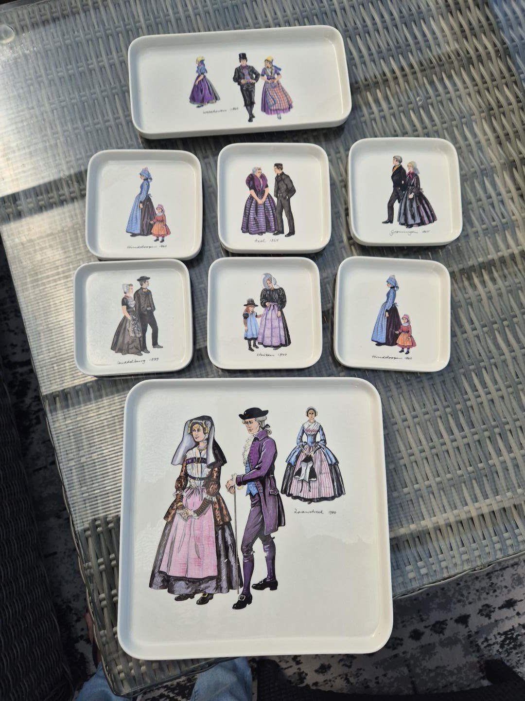 Villeroy & Boch 'Burgenland'porseleinen schaaltjes bl, Ophalen of Verzenden