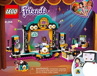 Lego Friends - Andrea’s Talentenjacht (41368) NIEUW, Nieuw, Friends, Ophalen of Verzenden, Complete set