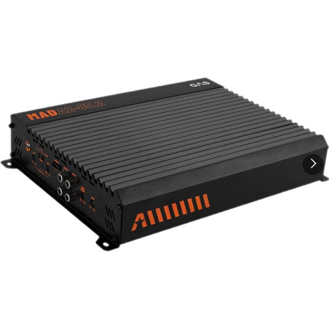 GAS Audio Power MAD A2-85.2 2 kanaals / mono versterker, Auto diversen, Info@optimount.nl, Nieuw, Ophalen of Verzenden, Anholtseweg 48A 7091 HB DINXPERLO