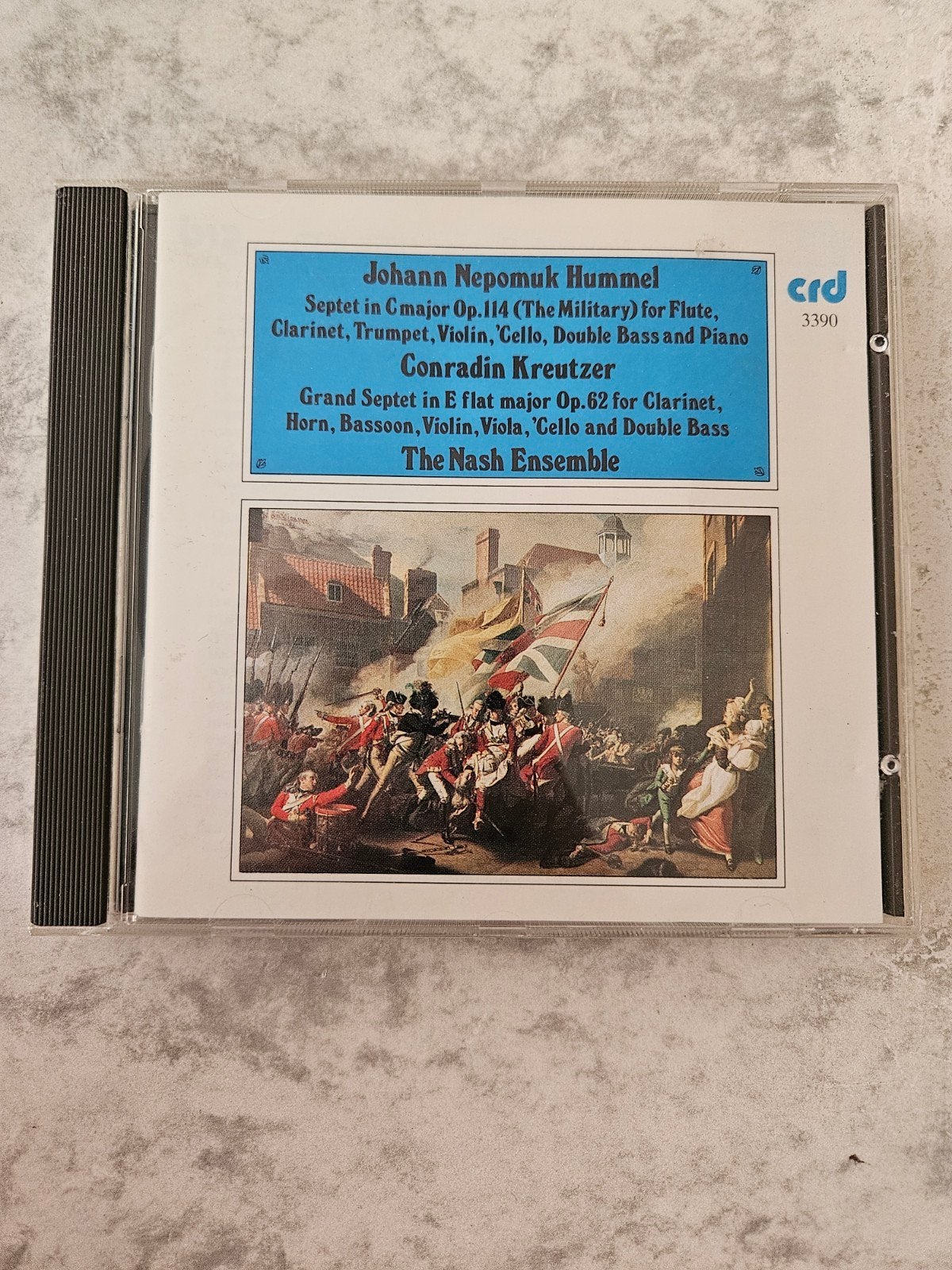 The Nash Ensemble - Hummel & Kreutzer: Septets (CRD 3390), Ophalen of Verzenden, Classicisme, Gebruikt, Kamermuziek