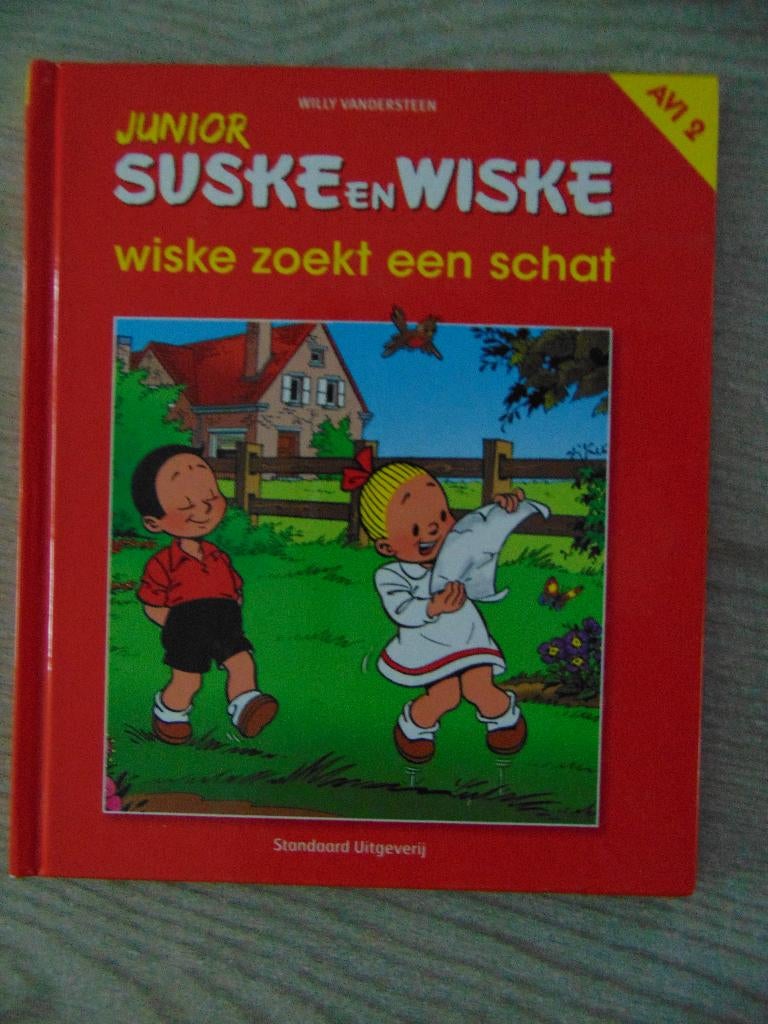 Suske en Wiske Junior boek Avi 2 = E3 Wiske zoekt een schat, Ophalen of Verzenden, Zo goed als nieuw, Willy Vandersteen, Fictie algemeen