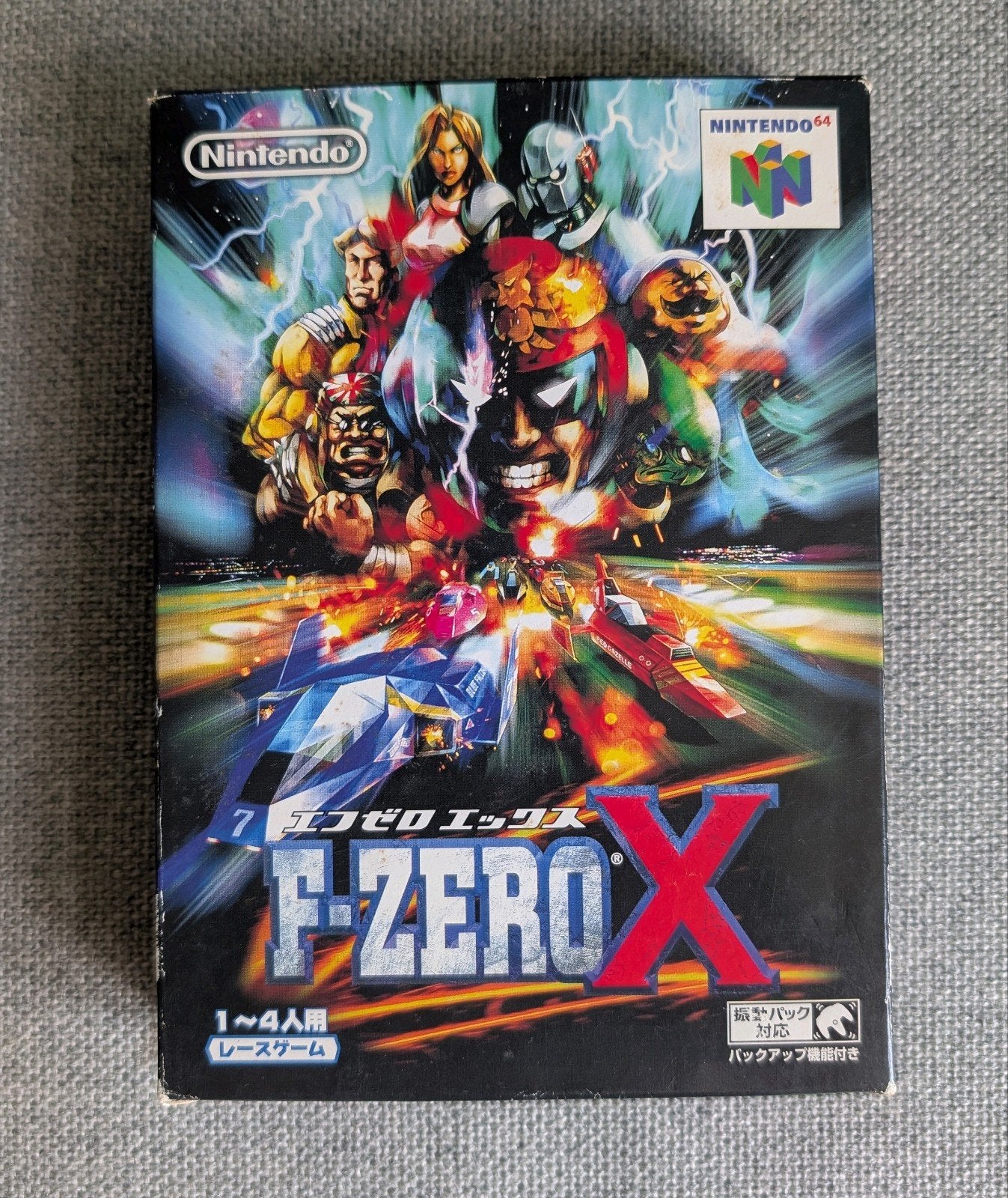 F-Zero X Nintendo 64 Japans, Gebruikt, Verzenden, 1 speler, Racen en Vliegen