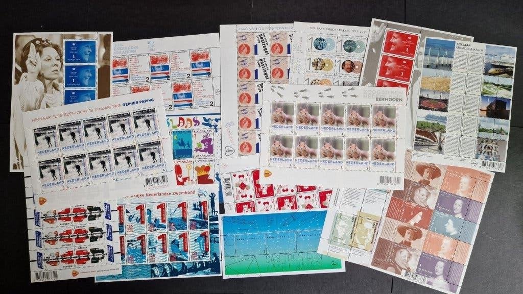 Postfrisse velletjes & blokken 2013 Nederland - Per stuk, Ophalen of Verzenden, Na 1940, Postfris