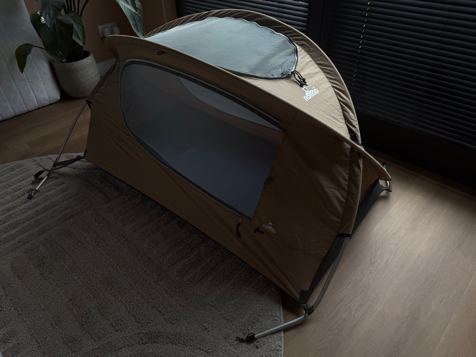 Nomad reisbed peuterbed travelbed incl. Matras, Verzenden, Nieuw, Ledikant