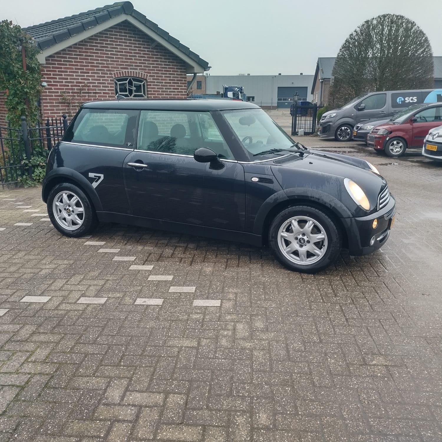 MINI 3-Deurs 1.6 One Seven, Auto's, Voorwielaandrijving, Gebruikt, Zwart, 4 cilinders