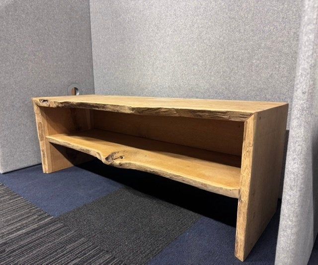 Houten tafel / salontafel/ TV kast 130x46xH50 cm, 1 st, Minder dan 50 cm, Gebruikt, 100 tot 150 cm, Ophalen of Verzenden